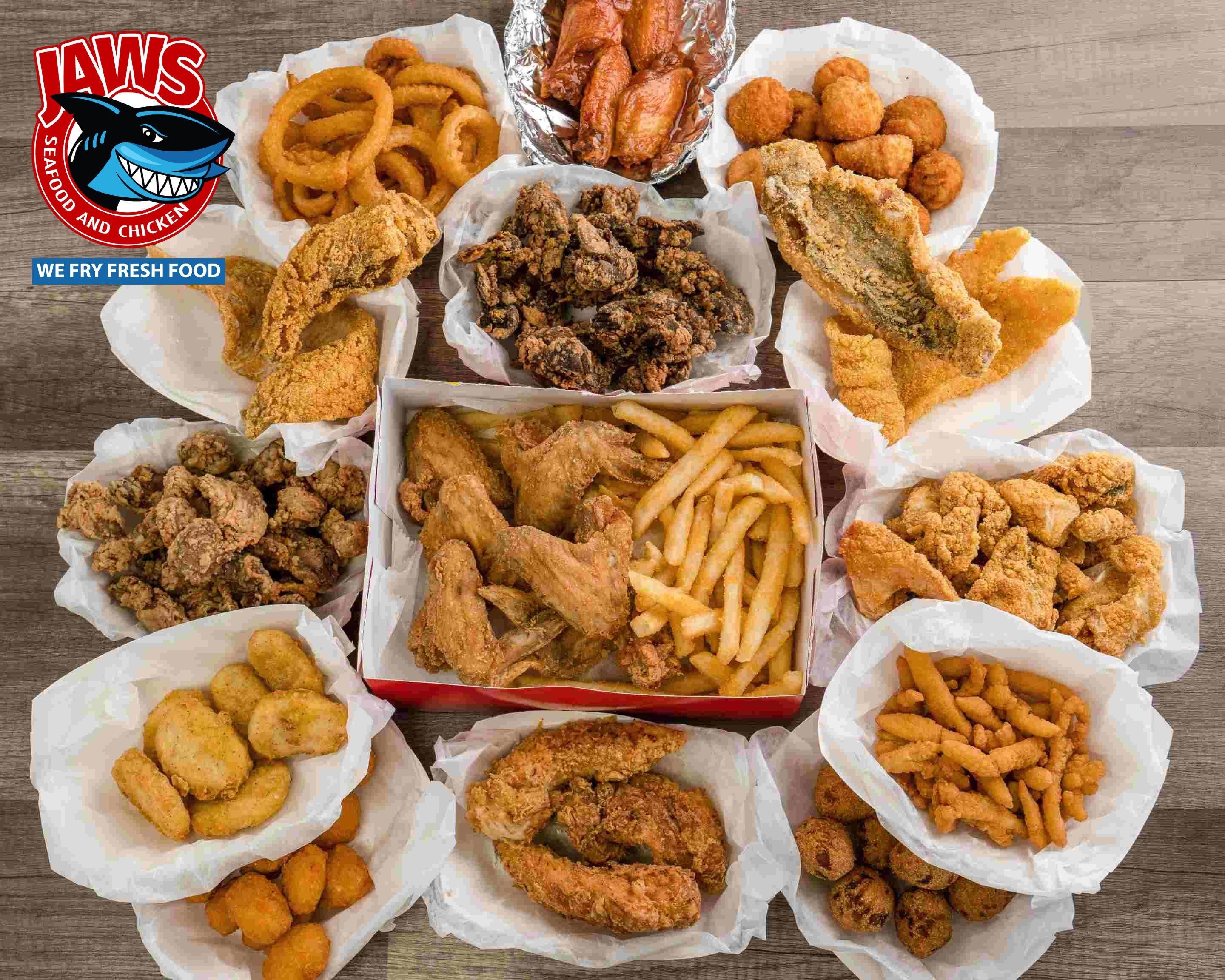 Order Jaws Hot Chicken & Seafood (Oakland Park) Menu Delivery【Menu