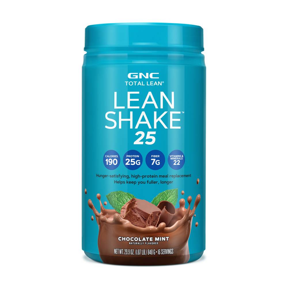 Gnc Total Lean Lean Shake 25 (29.9 oz) (chocolate-mint)