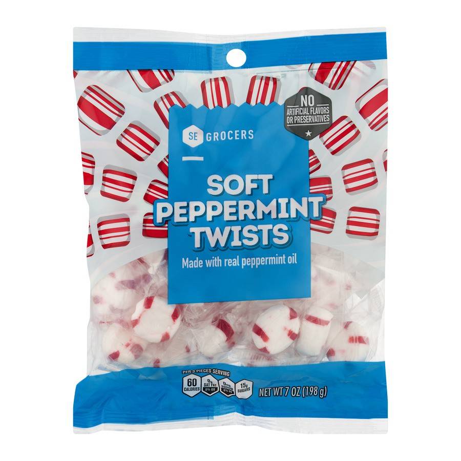 SE Grocers Soft Peppermint Twists Delivery in Under an Hour Gum