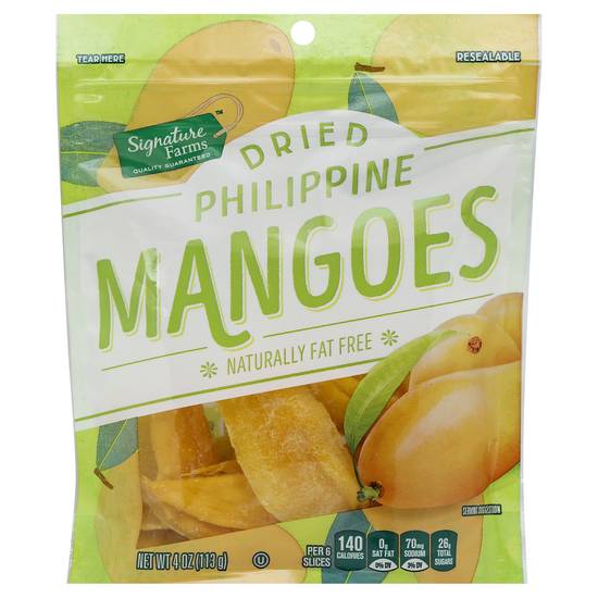 Signature Farms Dried Philippine Mangoes (4 oz)