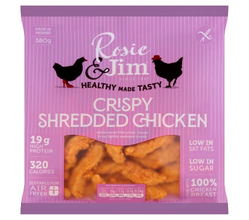Rosie & Jim Gluten Free Crispy Shredded Chicken (380g)