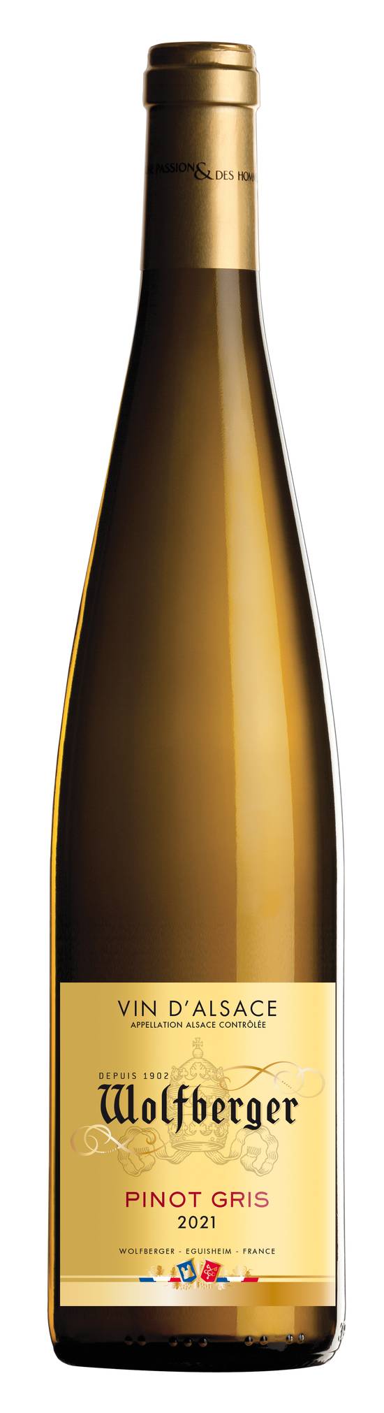 Wolfberger - Pinot gris vin d'alsace 2021 (750 ml)