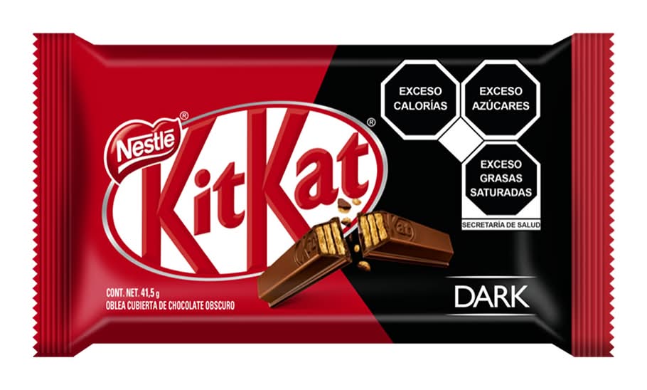KitKat · Oblea cubierta de chocolate dark (41,5 g)