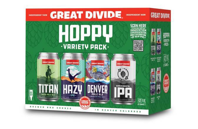 Great Divide Hoppy Variety pack Beer (12 ct, 12 fl oz)