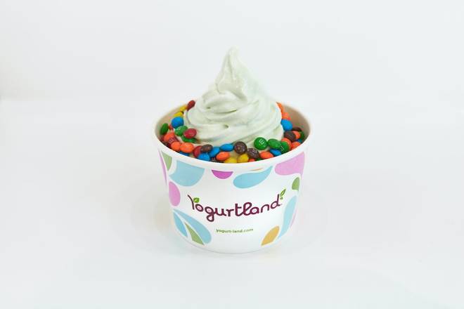 Pistachio with Mini M&Ms