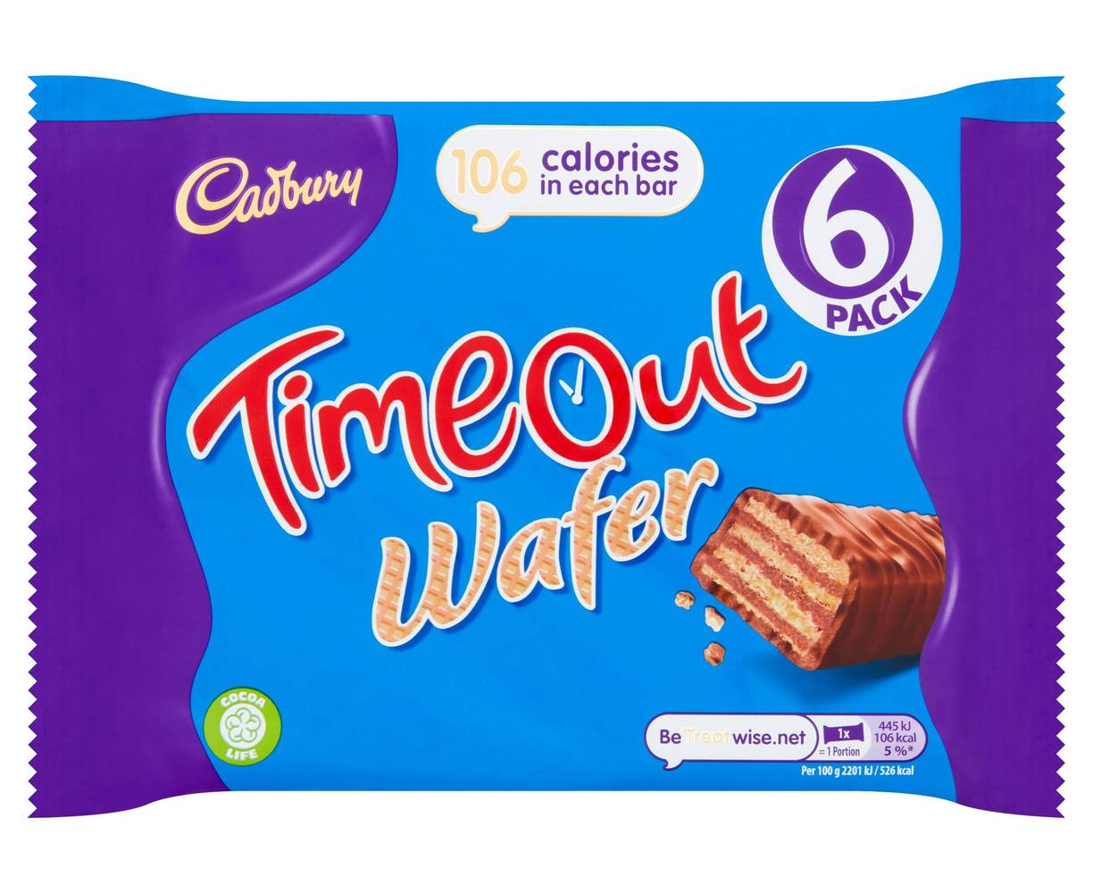 Cadbury Timeout 6 Pack