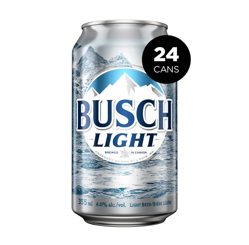 Busch Light Beer (24 pack, 355 mL)