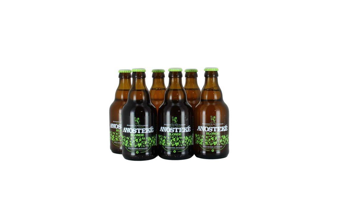 Pack de bières Anostéké 6*33cl