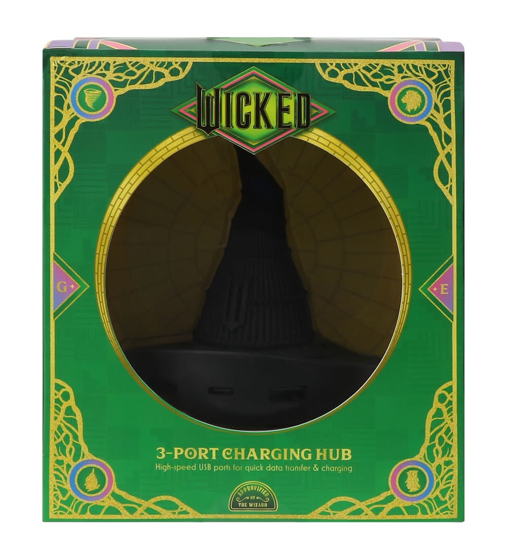 Wicked Witch Hat Charging Hub 3-Port