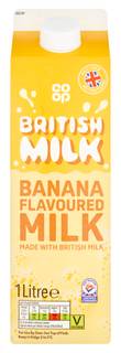 Co-op Banana Milk 1 litre
