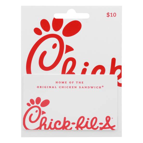 Chick fil a $10 Gift Card 