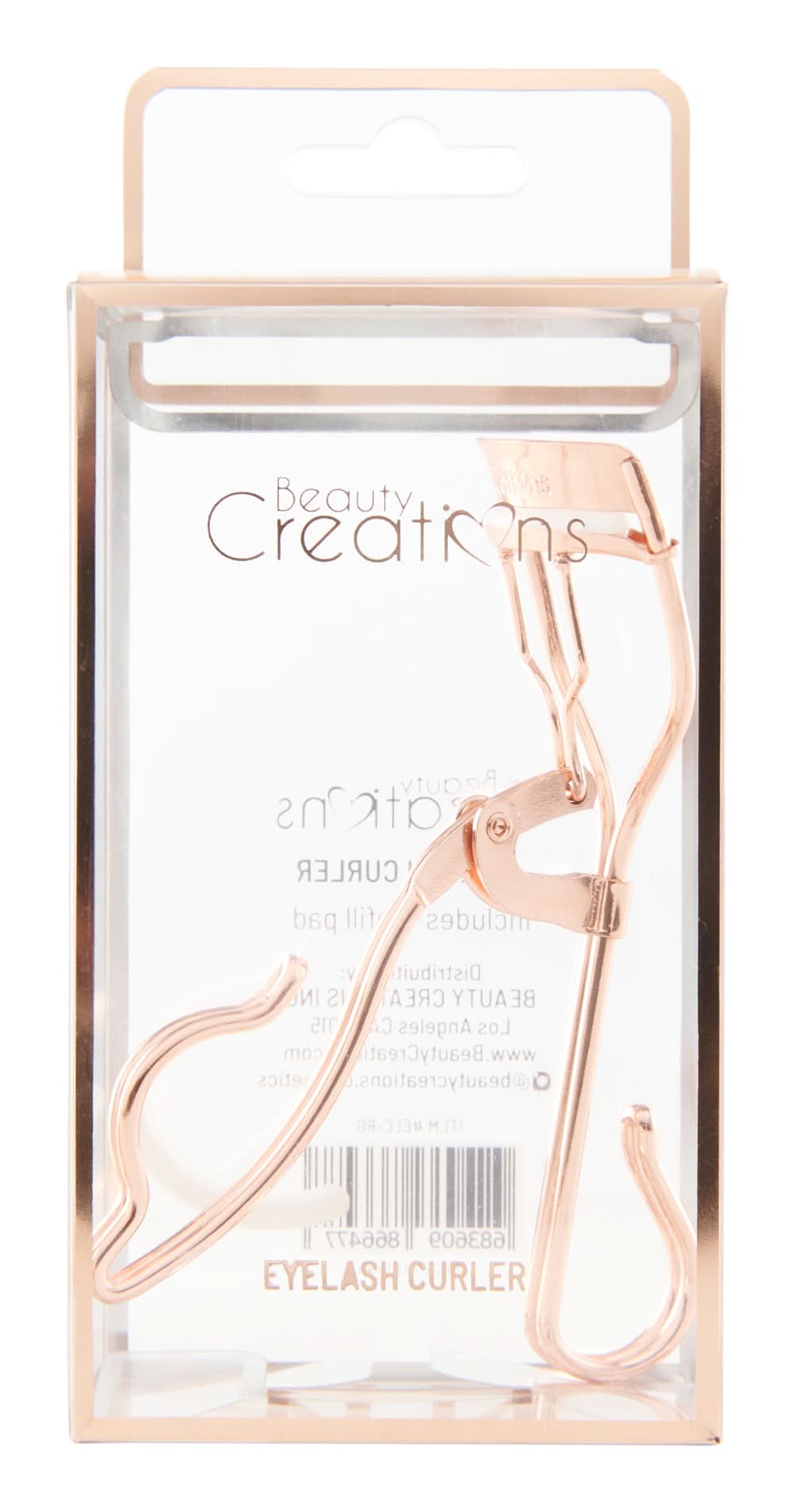 Beauty Creations Eyelash Curler, Rose Gold