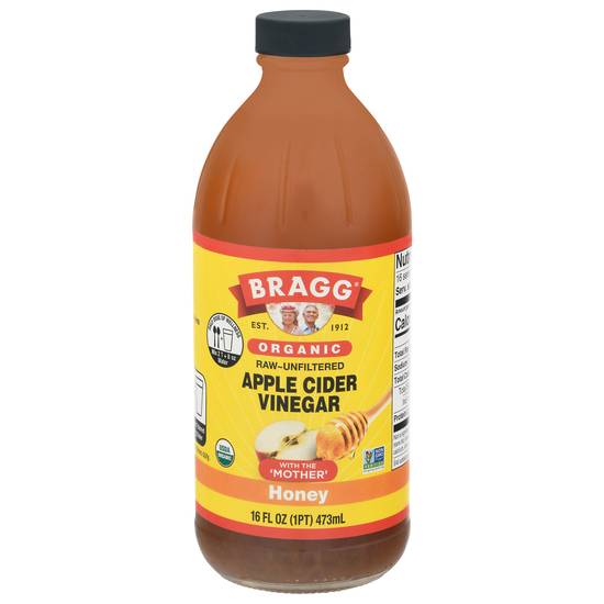 Bragg Organic Raw Apple Cider Vinegar Honey Blend