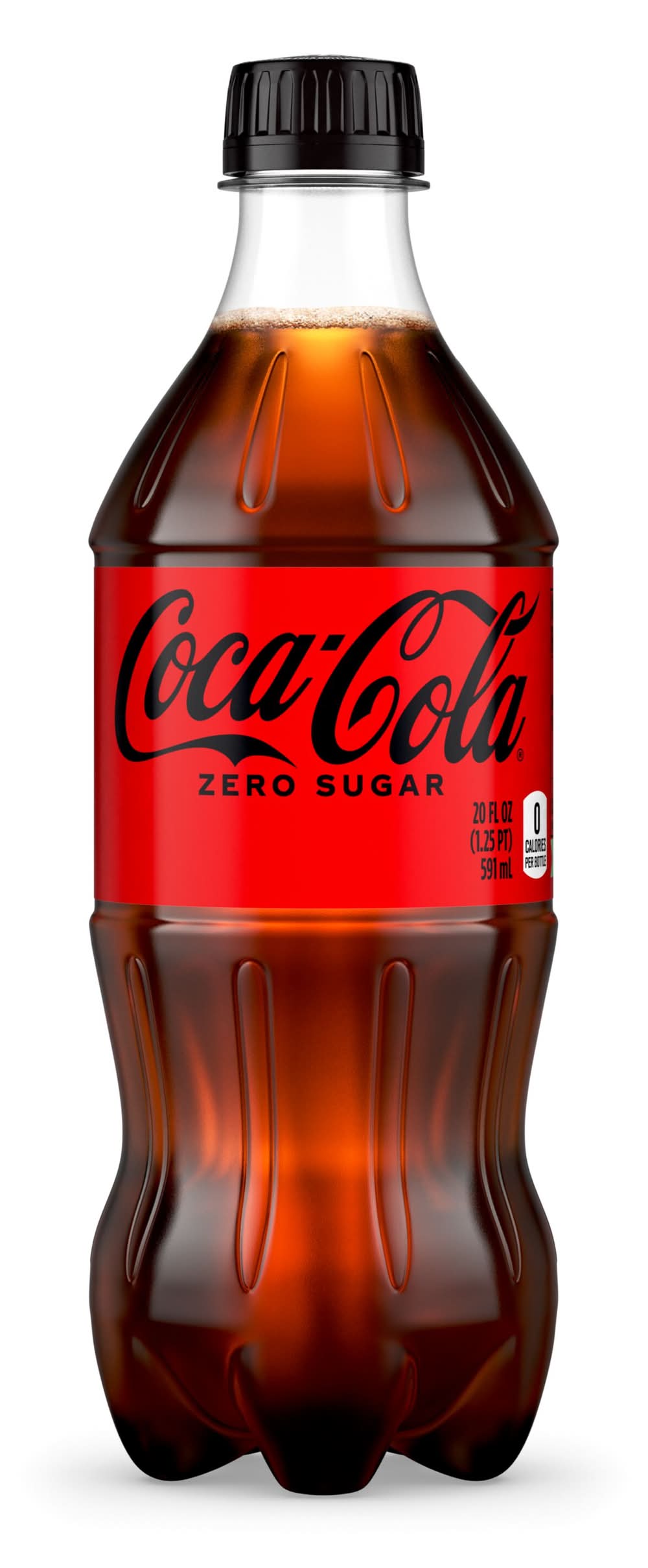 Coca-Cola 20 - fl oz Coca-Cola Zero Sugar Soft Drink