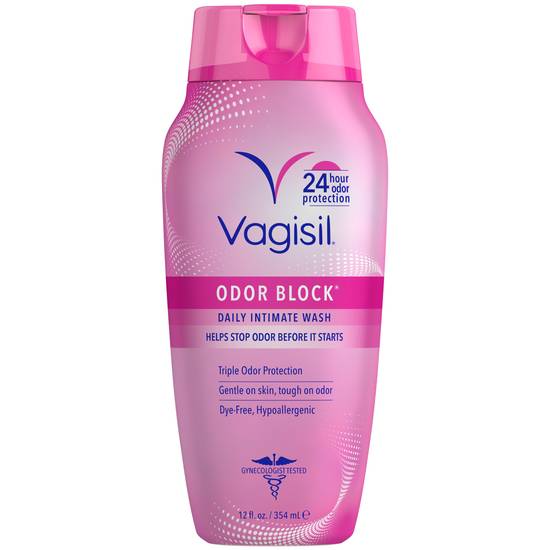 Vagisil Odor Block Daily Intimate Vaginal Wash, 12 Ounce