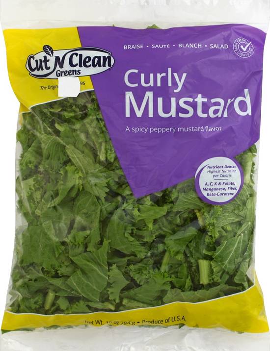 Order Cut 'N Clean · Curly Mustard (10 oz) food online from Safeway store, Eureka on bringmethat.com