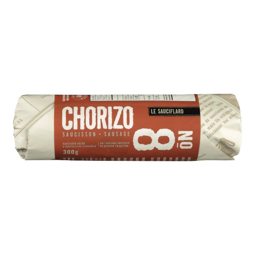 Le sauciflard chorizo chorizo (300 g) - dry chorizo no 8 sausage (300 g)