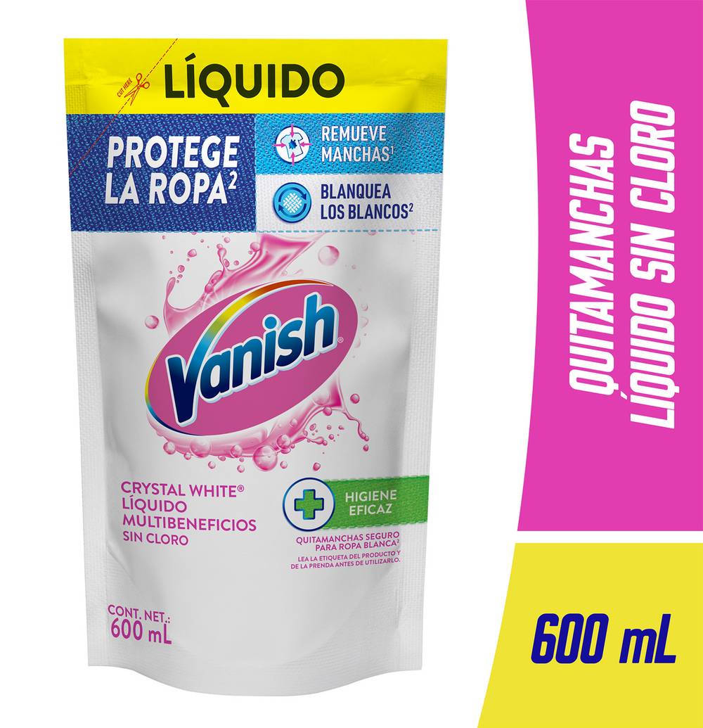 Vanish · Quitamanchas en gel white (600 ml)