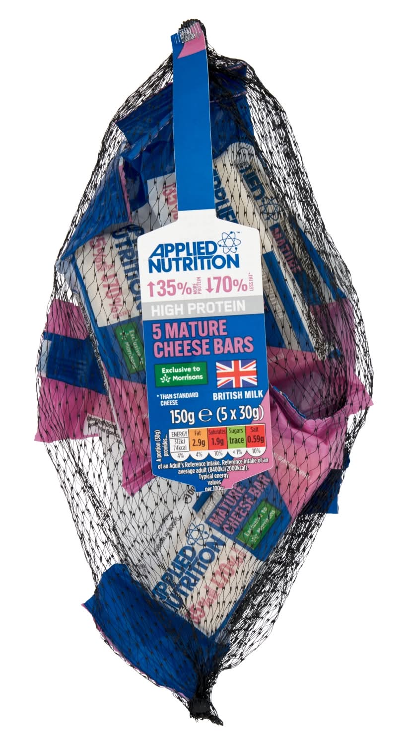 Applied Nutrition Mini Mature Cheddar Cheese Snacking Nets (30g)