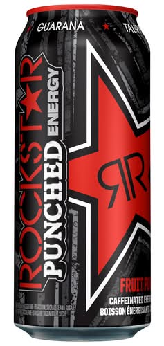 Rockstar punched boisson énergisante - punched energy drink (473 ml) (punch aux fruits)
