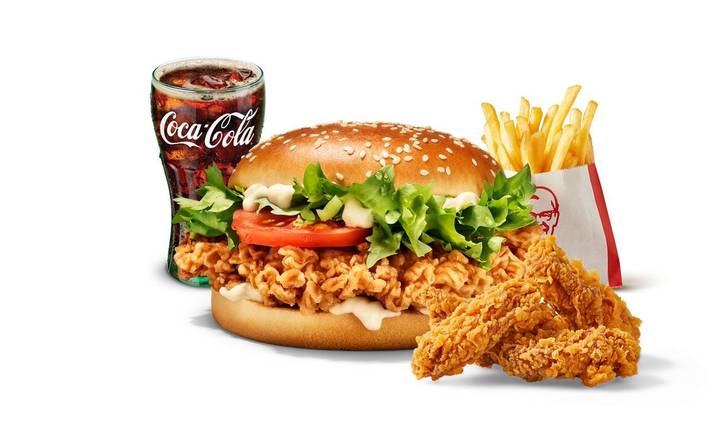Zinger Hot Combo Meal