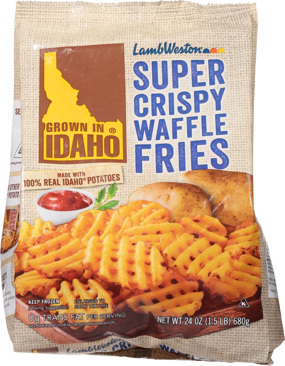 Lamb Weston Super Crispy Waffle Fries (1.5 lbs)