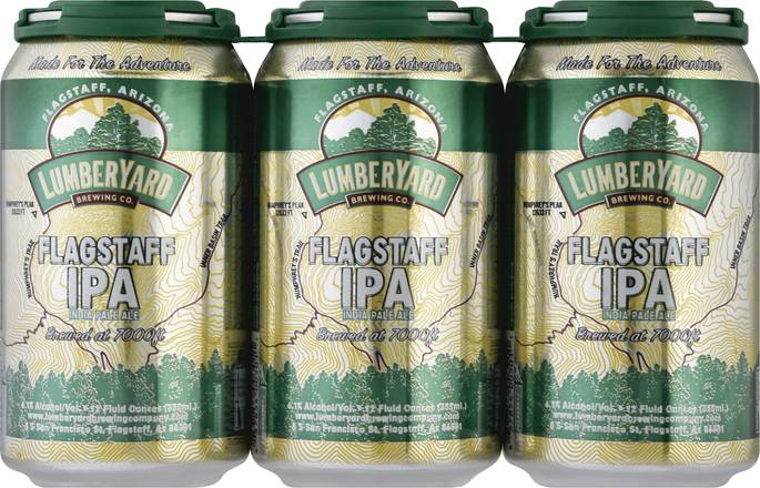 Lumberyard Brewing Co. Flagstaff Ipa Beer (6 pack, 12 fl oz)