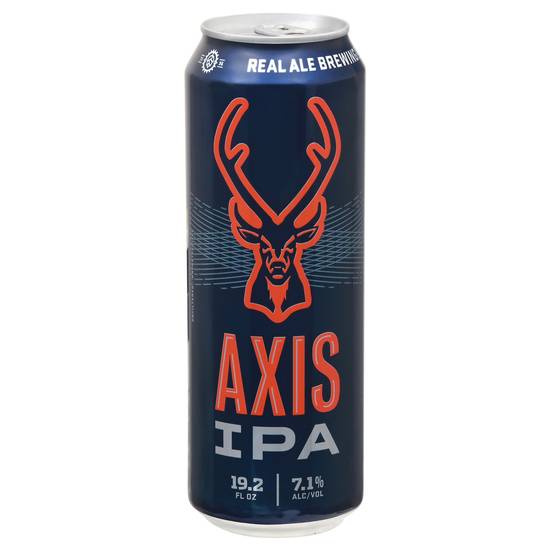 Real Ale Brewing Company Domestic Axis Ipa Beer (19.2 fl oz)