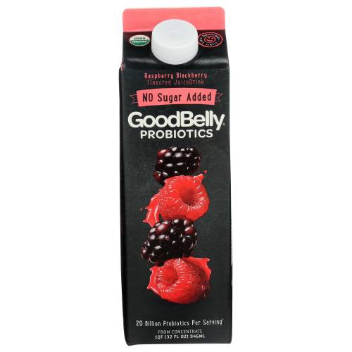 Good Belly Organic Raspberry Blackberry Juice