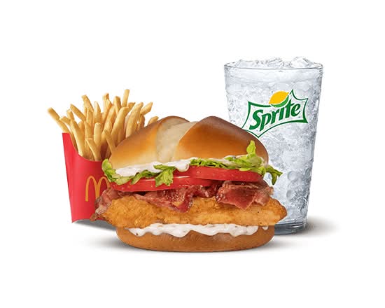 Menú McCrispy Sandwich Bacon Ranch