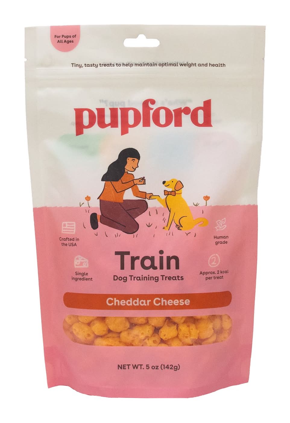 Pupford All Life Stages Freeze-Dried Training Dog Treats - Cheddar 3 oz (Size: 3 Oz)
