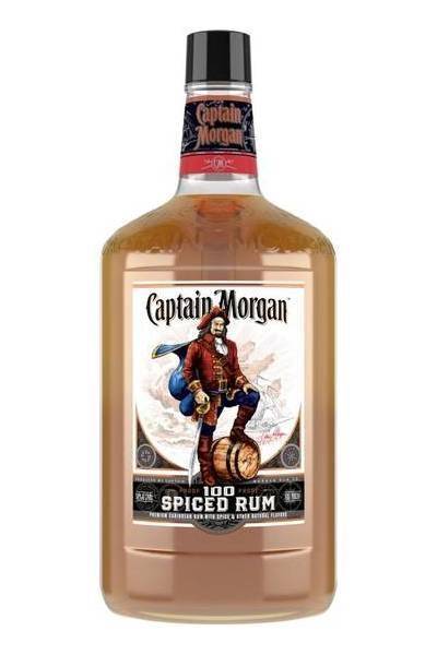 Captain Morgan 100 Proof Spiced Rum (1.75L bottle)
