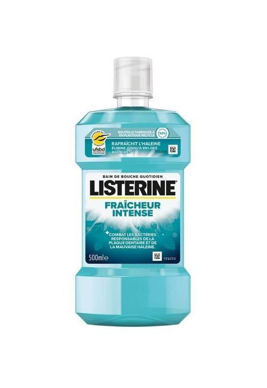 Listerine bain de bouche fraicheur intense 500ml