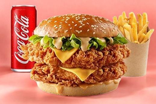 🍗Menu twice burger 🍗