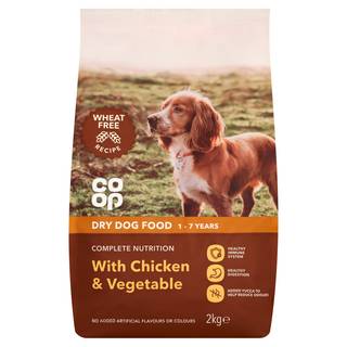 Co-op Dry Dog Food with Chicken & Vegetables +1 Year 2kg