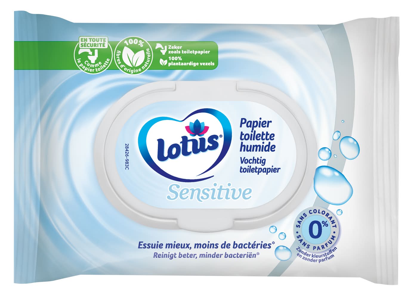 Lotus - Sensitive papier toilette humide (42)