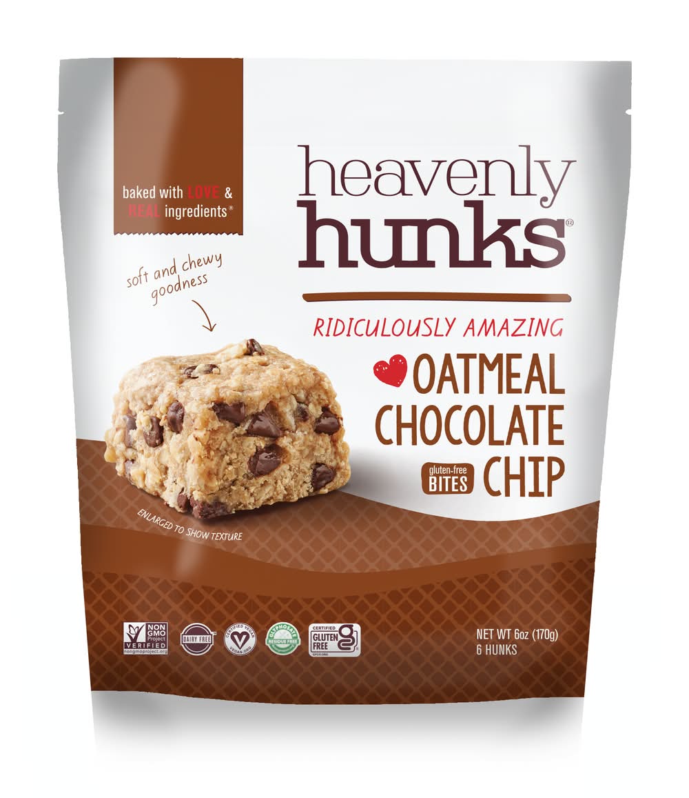 E&C's Heavenly Hunks Cookies, Oatmeal Chocolate Chip (6 oz)