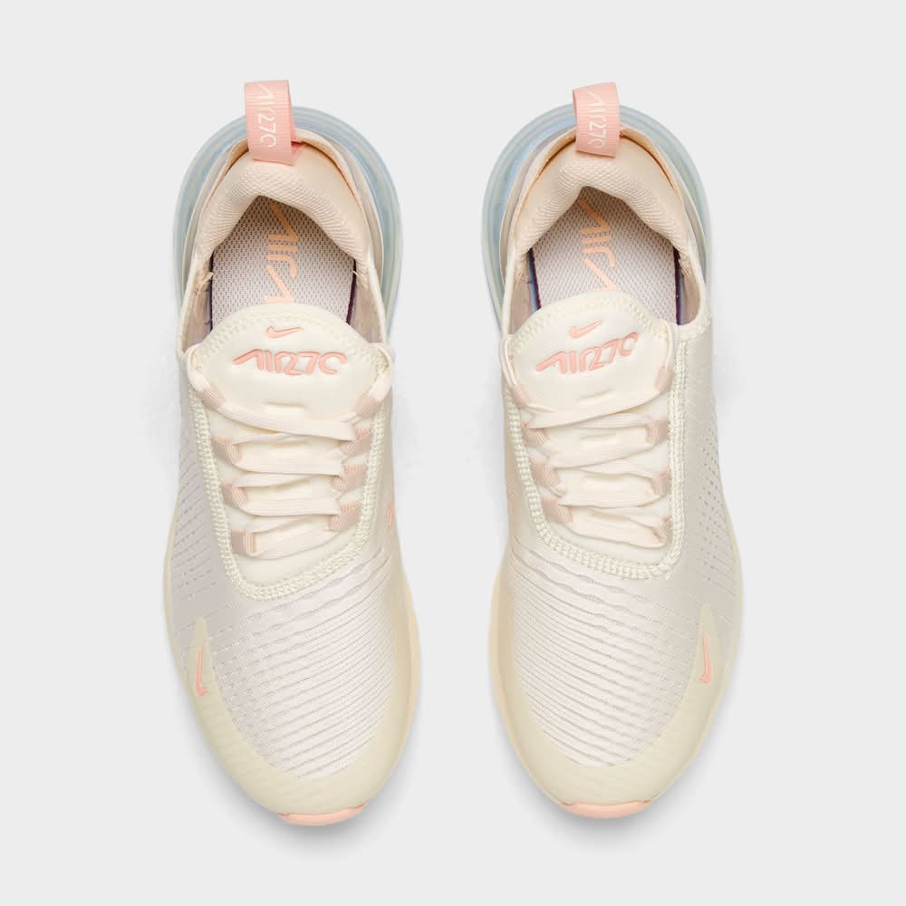 Nike Air Max 270 Sneakers in Beige with Coral Accents NIKE Air Max 270  main image 3