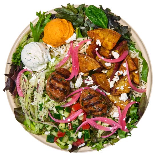 Spicy Lamb + Sweet Potato