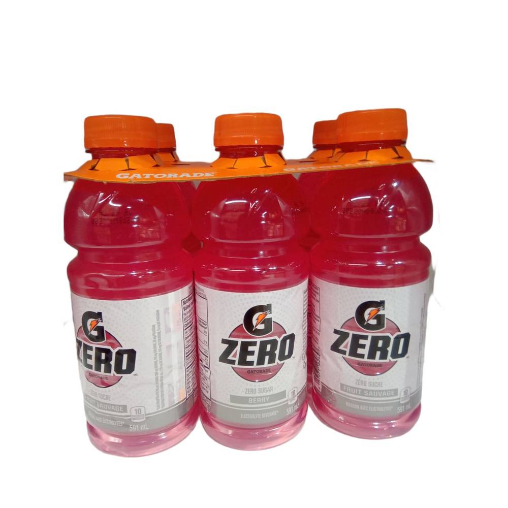 Gatorade G Zero Berry Electrolyte Beverage (591 ml)