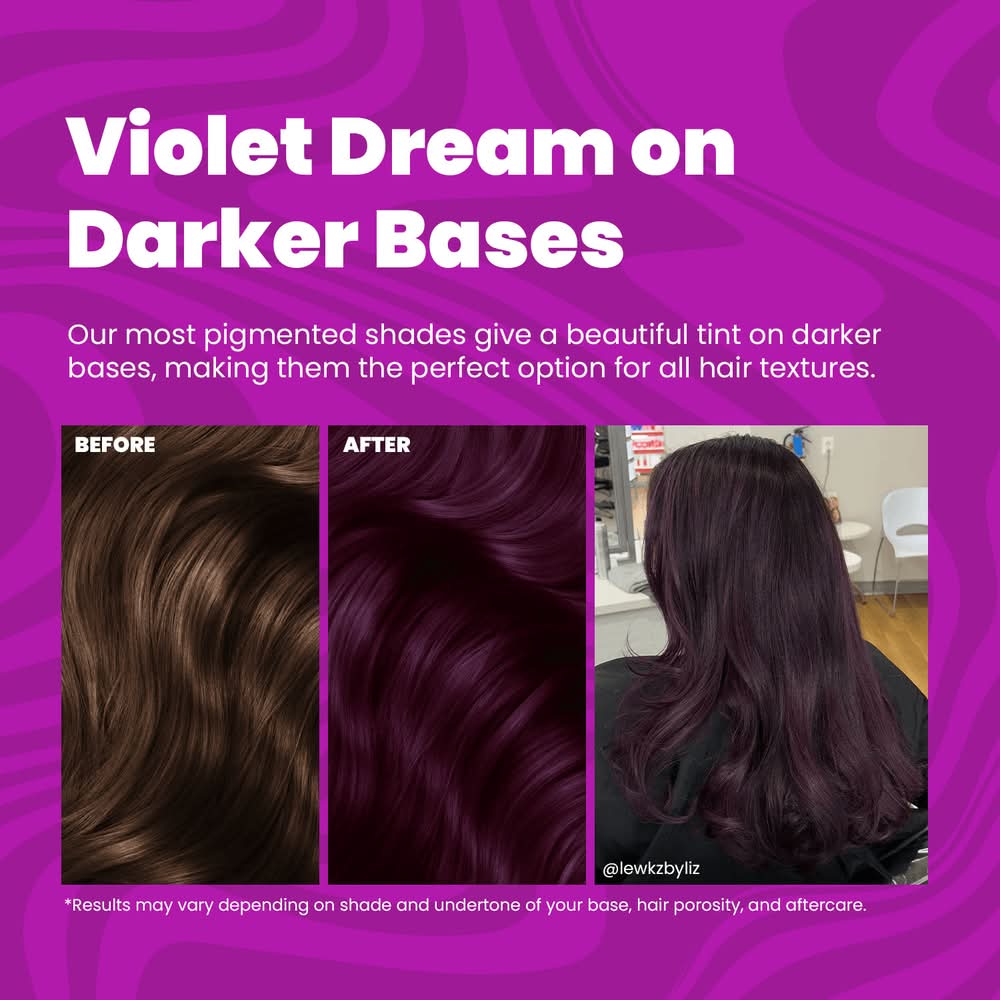 Fjällräven Semi Permanent Hair Color, Violet Dream (8 fl oz