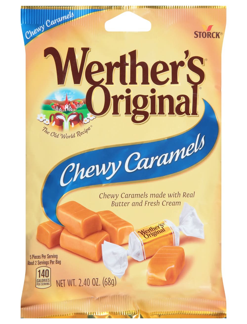 Werther's Original Chewy Caramel Candy (2.4 oz)