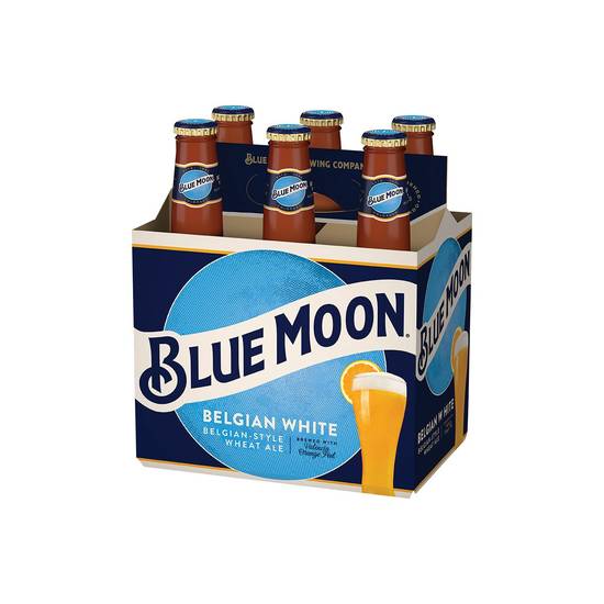 Blue Moon 6 Pack 12oz Bottles
