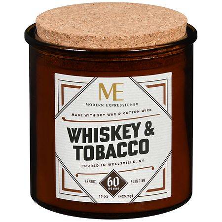 Patriot Candles Fragranced Whiskey & Tobacco (15 oz)