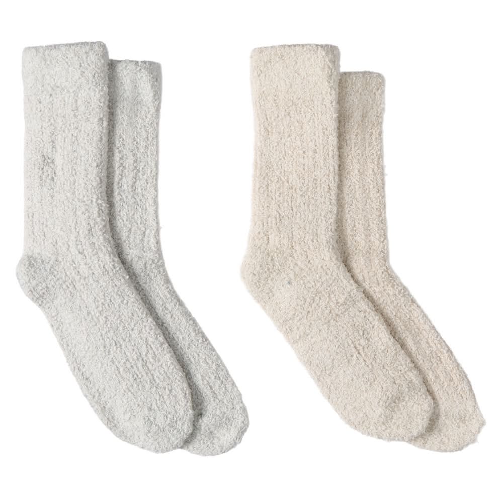 Serra Ultra Soft Socks, 4-10, Grey/Beige