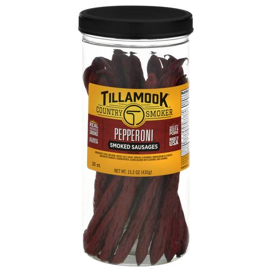 Tillamook Country Smoker Pepperoni Smoked Sausages