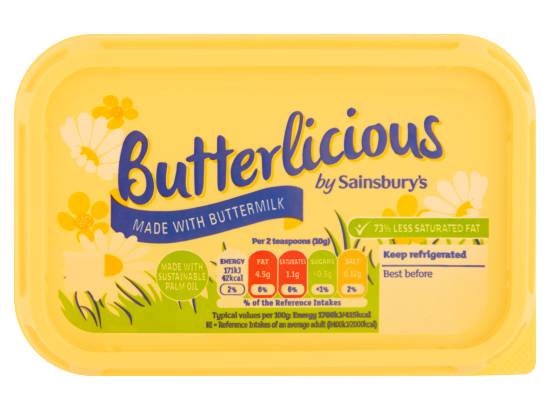 Sainsbury's Butterlicious Spread (500g)