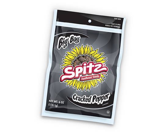 Spitz Sunflower Seeds Cracked Pepper (6 oz)