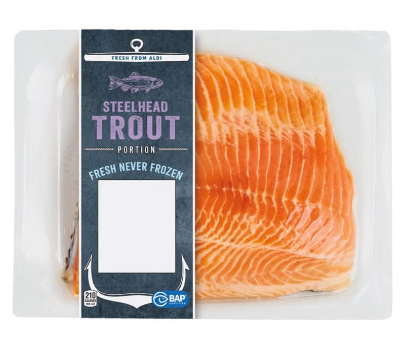 Aldi Fresh Steelhead Trout Portion