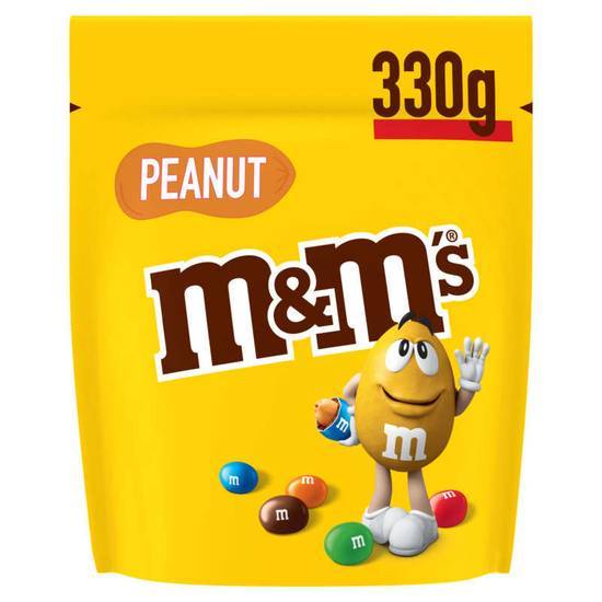 M&M's Peanut - Cacahuètes enrobées de chocolat au lait 330 g